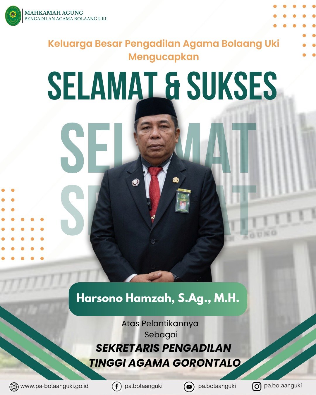 Sekretaris PTA Gorontalo