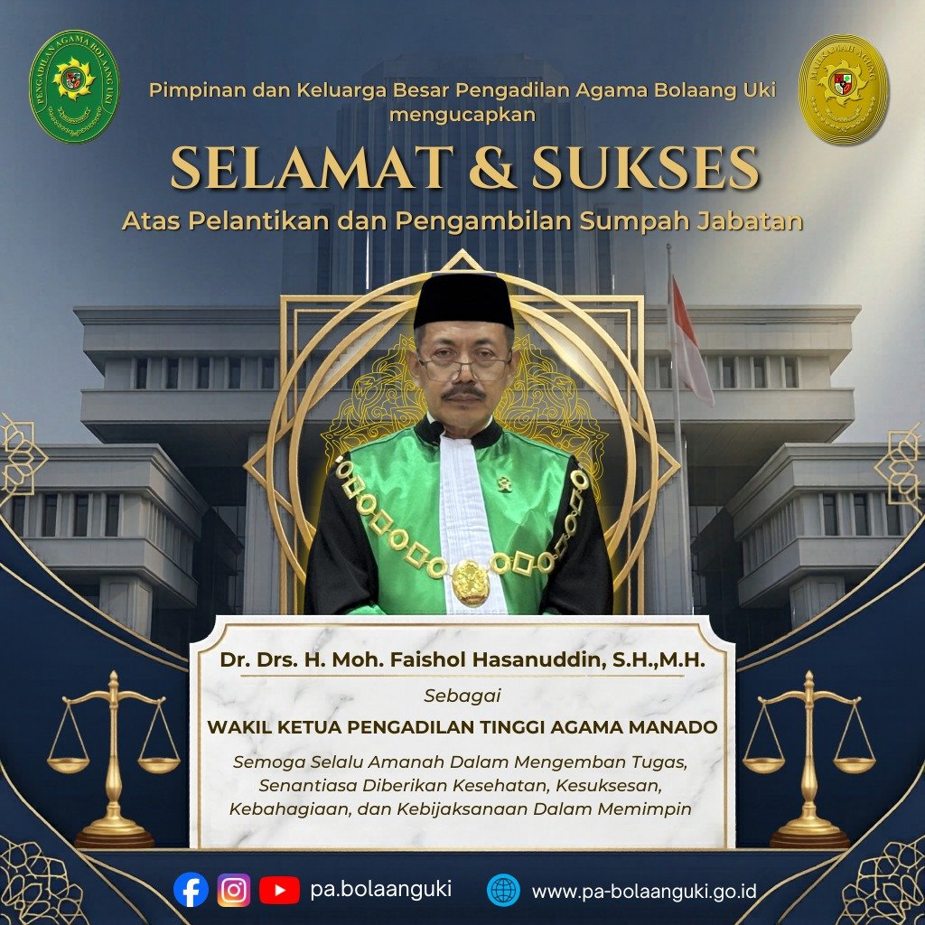 Wakil Ketua Pengadilan Tinggi Agama Manado